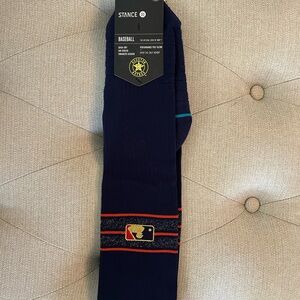 Astros baseball socks youth size large